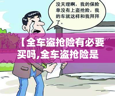 【全车盗抢险有必要买吗,全车盗抢险是什么意思】