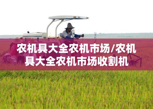 农机具大全农机市场/农机具大全农机市场收割机