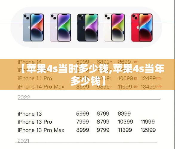 【苹果4s当时多少钱,苹果4s当年多少钱】 【苹果4s当时多少钱,苹果4s当年多少钱】