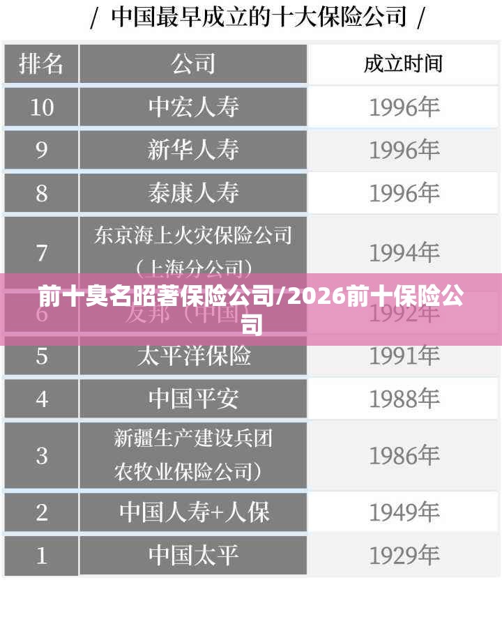 前十臭名昭著保险公司/2026前十保险公司 前十臭名昭著保险公司/2026前十保险公司