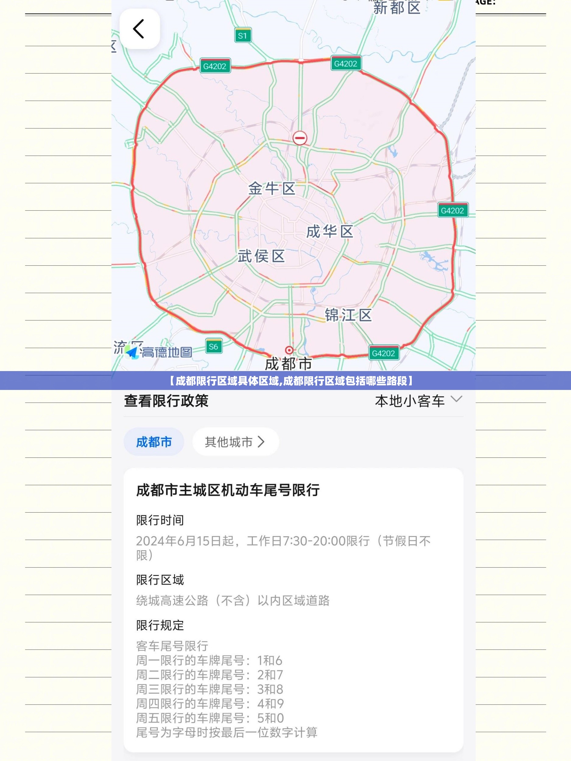 【成都限行区域具体区域,成都限行区域包括哪些路段】