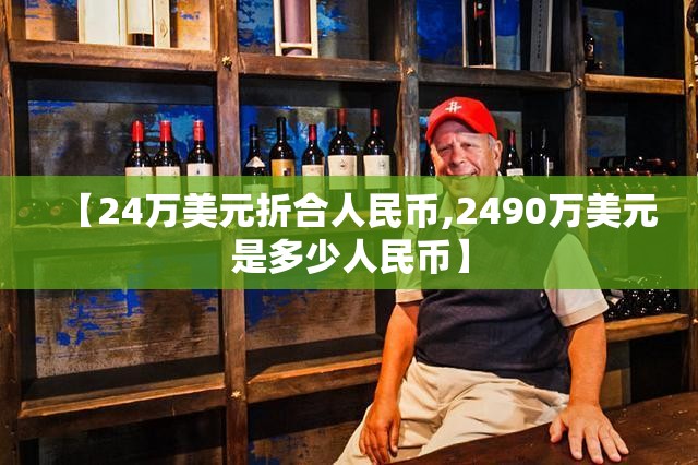 【24万美元折合人民币,2490万美元是多少人民币】