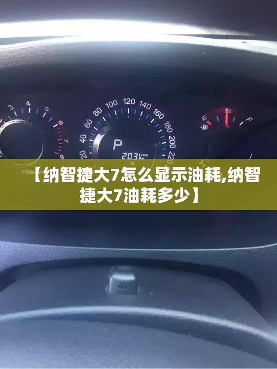 【纳智捷大7怎么显示油耗,纳智捷大7油耗多少】