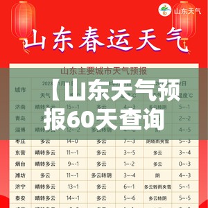 【山东天气预报60天查询,山东天气预报60天查询表】