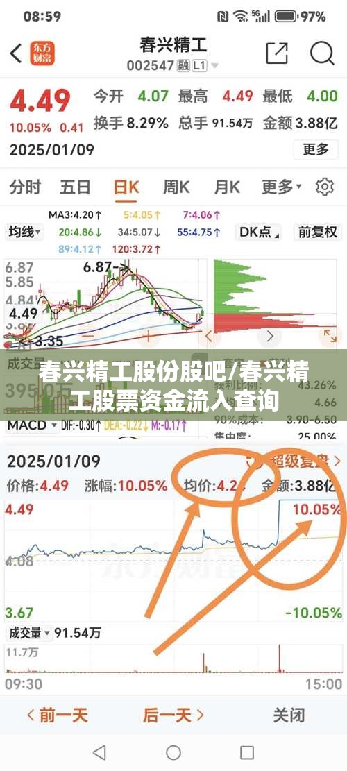 春兴精工股份股吧/春兴精工股票资金流入查询