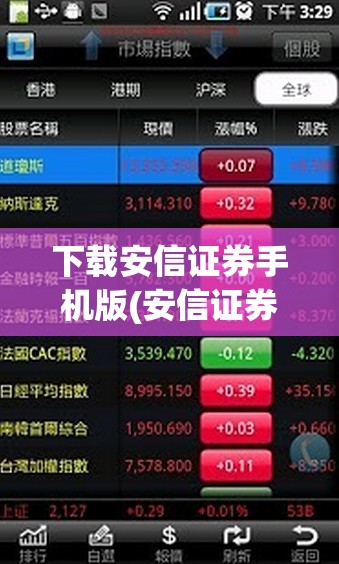 下载安信证券手机版(安信证券手机版免费下载)