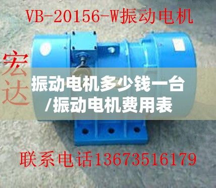 振动电机多少钱一台/振动电机费用表