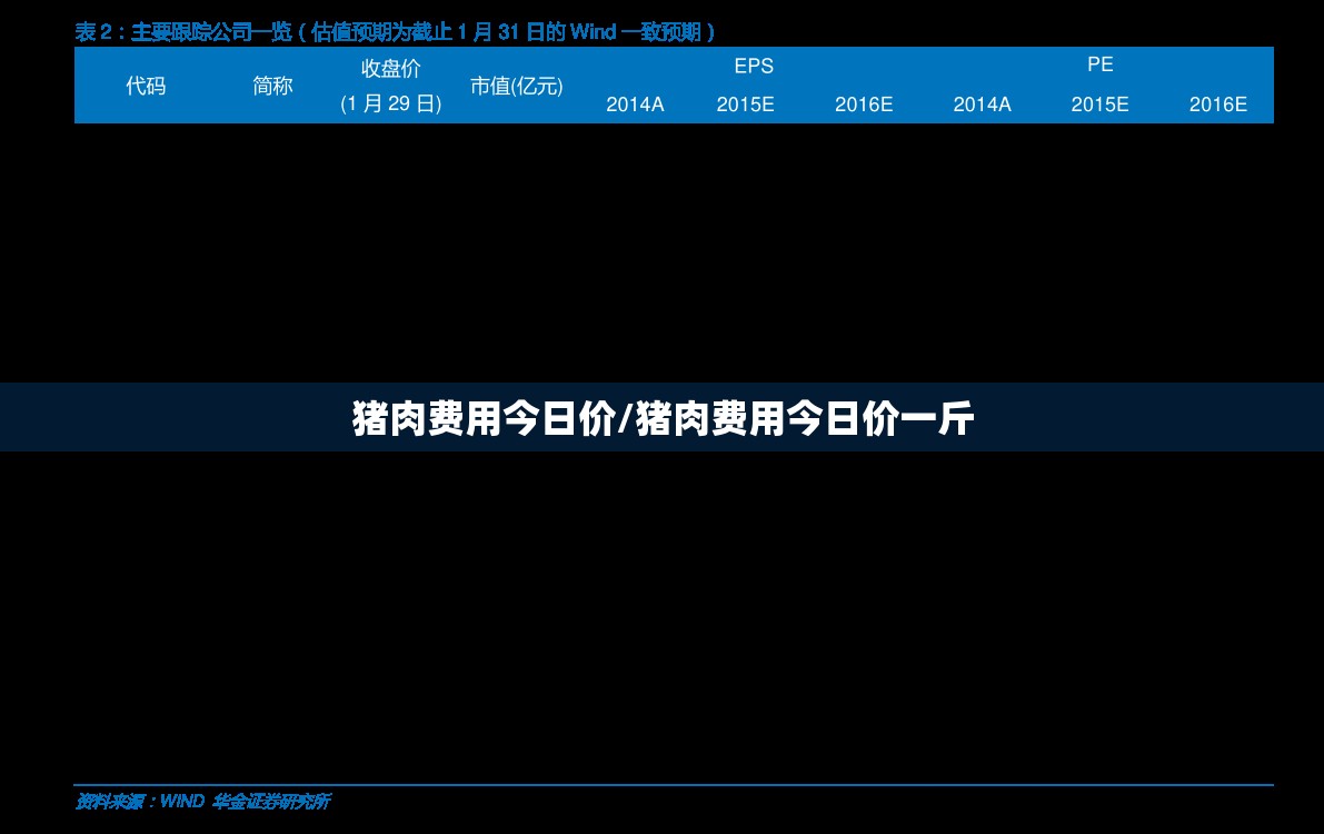 猪肉费用今日价/猪肉费用今日价一斤