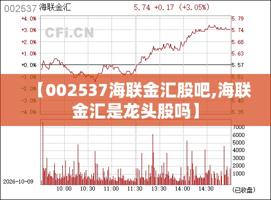 【002537海联金汇股吧,海联金汇是龙头股吗】