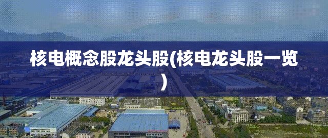 核电概念股龙头股(核电龙头股一览) 核电概念股龙头股(核电龙头股一览)