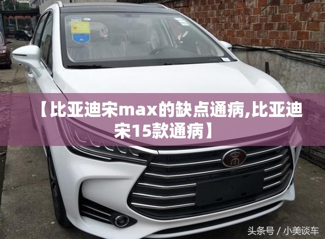 【比亚迪宋max的缺点通病,比亚迪宋15款通病】