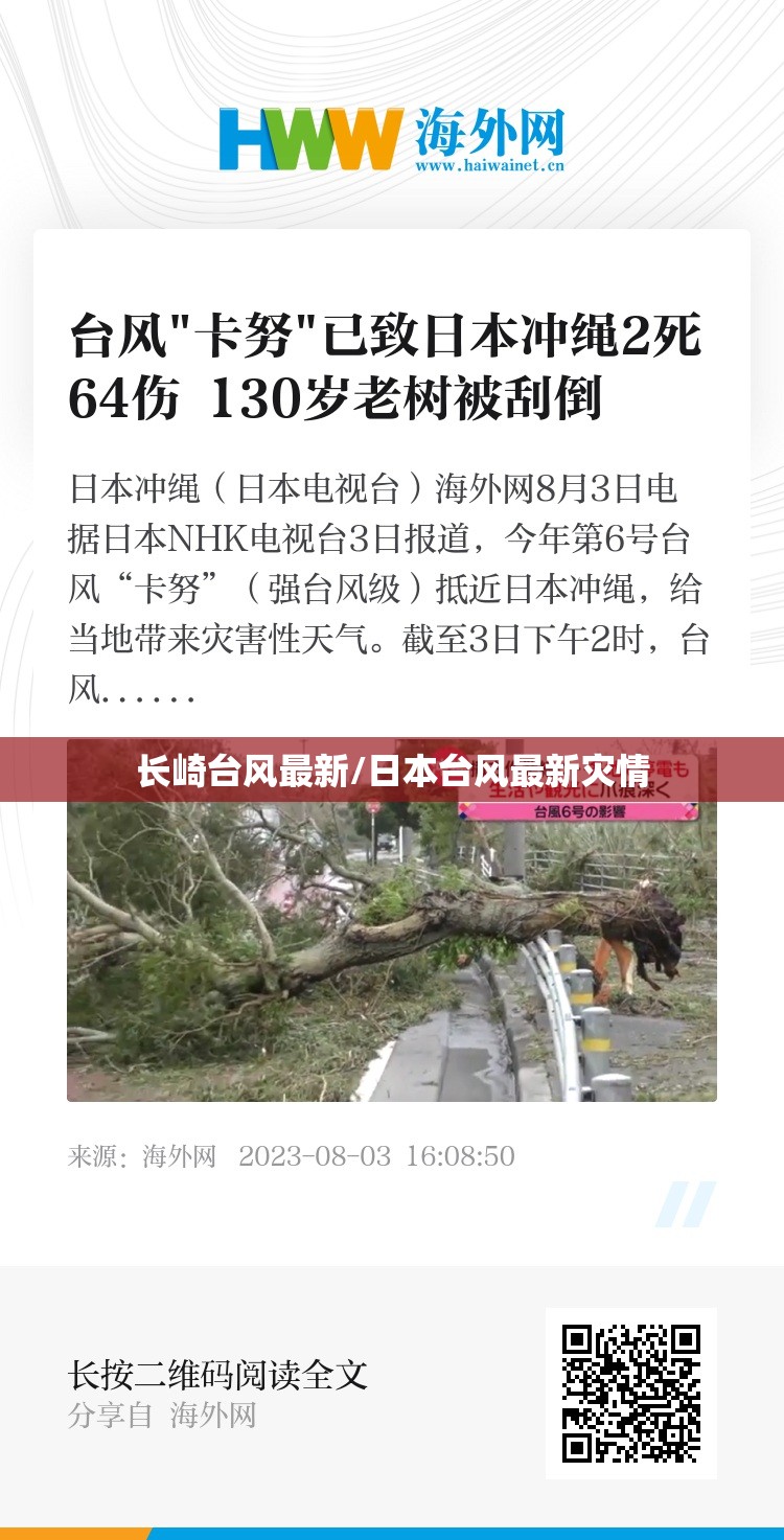 长崎台风最新/日本台风最新灾情