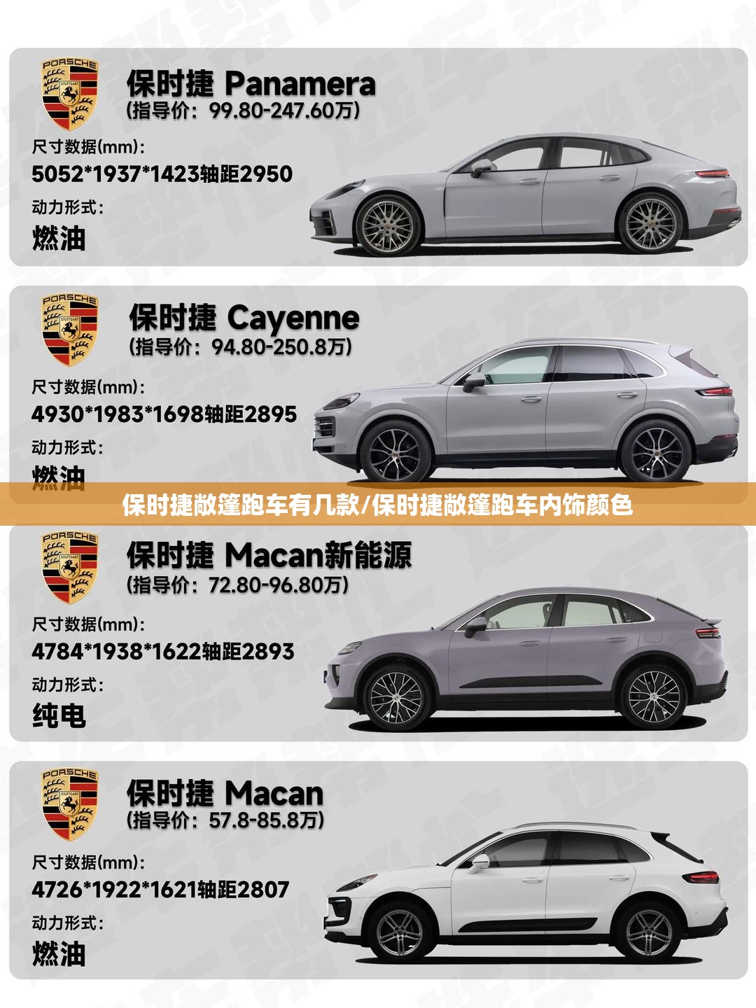 保时捷敞篷跑车有几款/保时捷敞篷跑车内饰颜色 保时捷敞篷跑车有几款/保时捷敞篷跑车内饰颜色