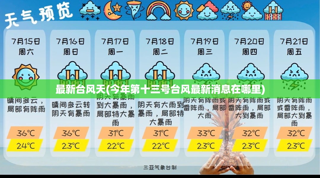 最新台风天(今年第十三号台风最新消息在哪里)