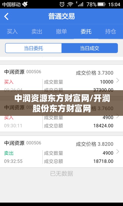 中润资源东方财富网/开润股份东方财富网