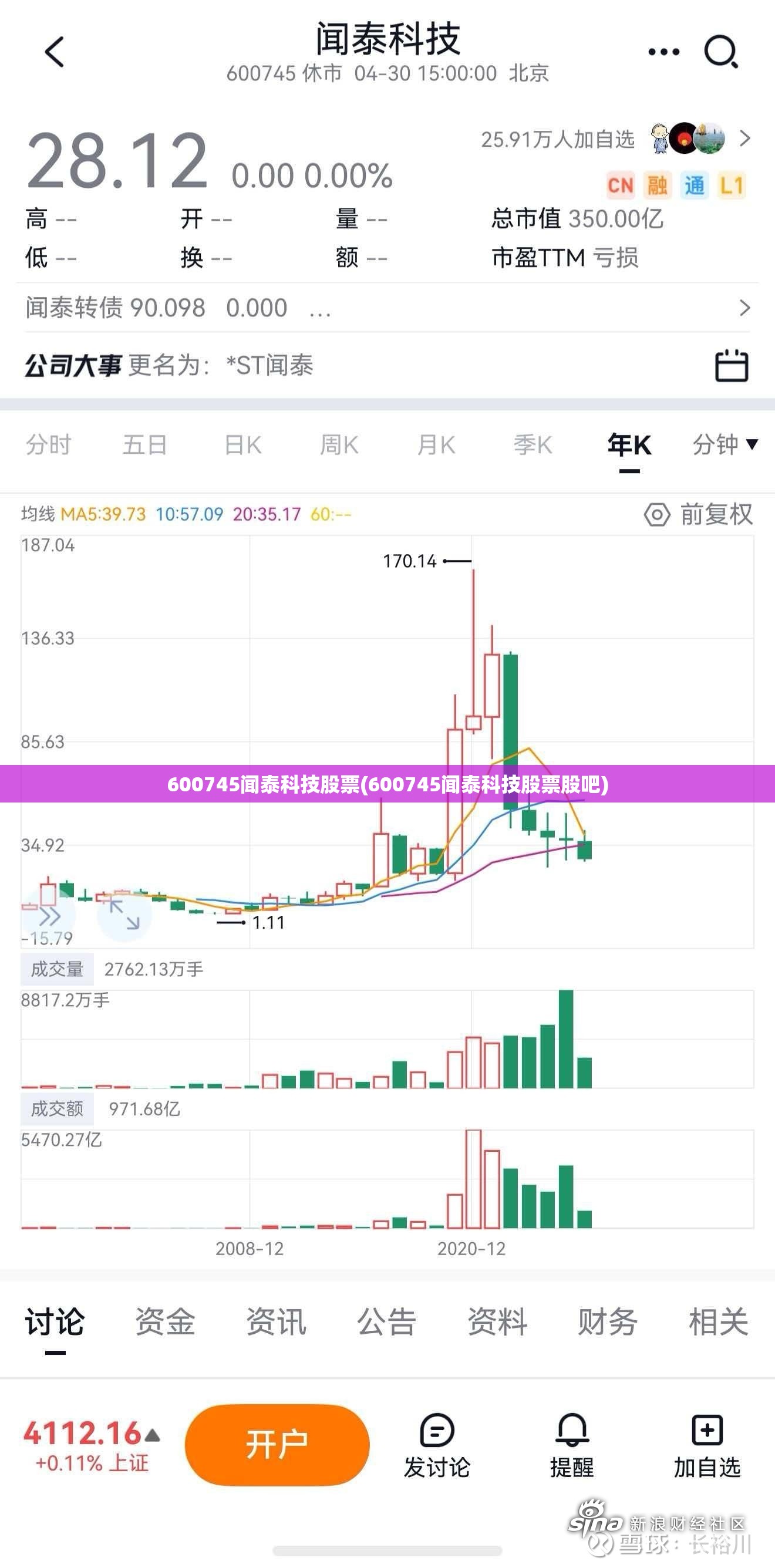 600745闻泰科技股票(600745闻泰科技股票股吧)