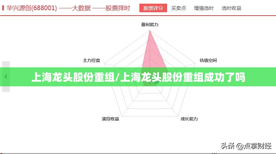 上海龙头股份重组/上海龙头股份重组成功了吗