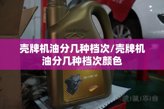 壳牌机油分几种档次/壳牌机油分几种档次颜色