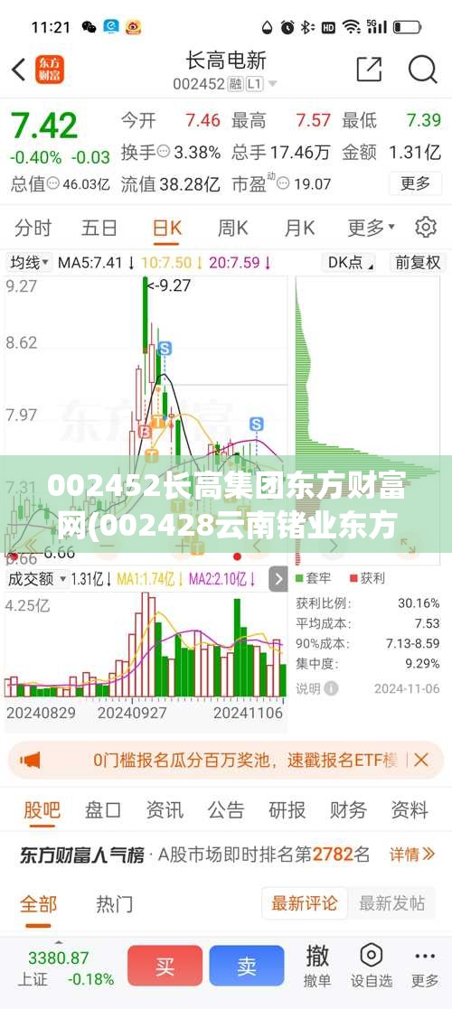 002452长高集团东方财富网(002428云南锗业东方财富网)