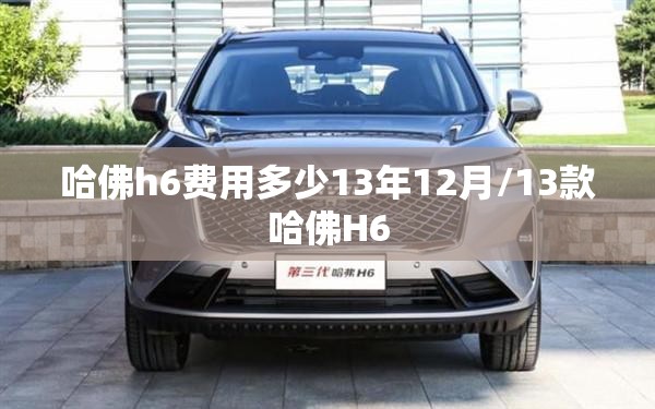 哈佛h6费用多少13年12月/13款哈佛H6 哈佛h6费用多少13年12月/13款哈佛H6
