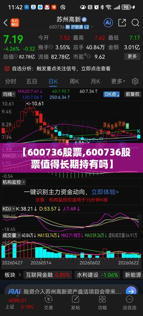 【600736股票,600736股票值得长期持有吗】 【600736股票,600736股票值得长期持有吗】