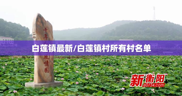 白莲镇最新/白莲镇村所有村名单
