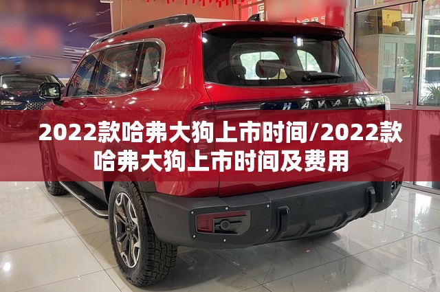 2022款哈弗大狗上市时间/2022款哈弗大狗上市时间及费用