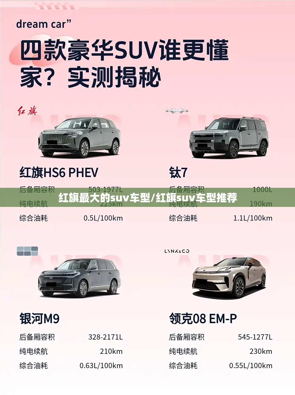 红旗最大的suv车型/红旗suv车型推荐