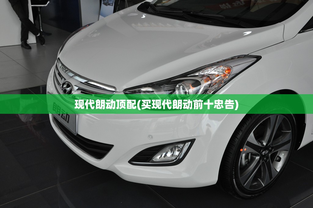 现代朗动顶配(买现代朗动前十忠告)