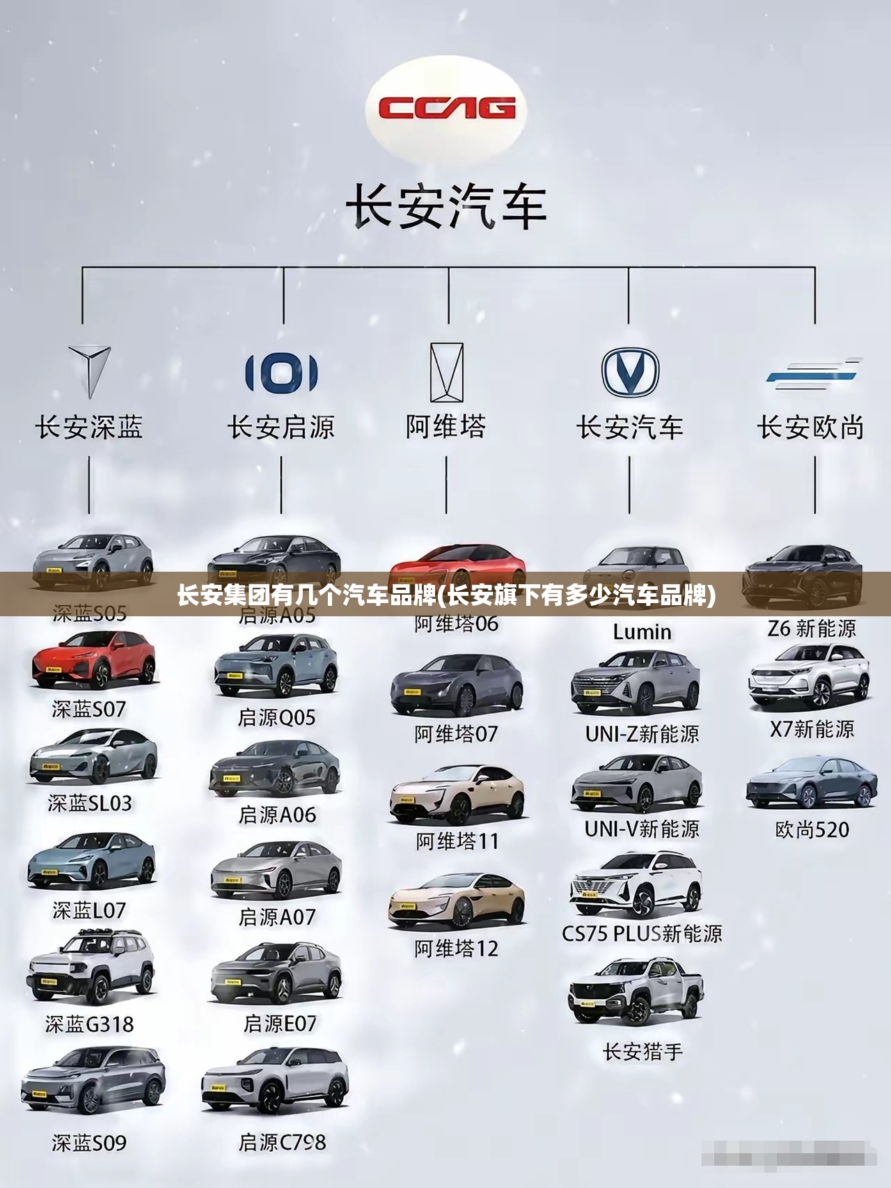 长安集团有几个汽车品牌(长安旗下有多少汽车品牌)