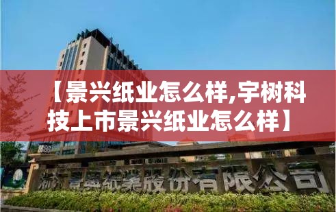 【景兴纸业怎么样,宇树科技上市景兴纸业怎么样】