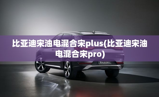 比亚迪宋油电混合宋plus(比亚迪宋油电混合宋pro)