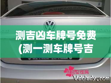 测吉凶车牌号免费(测一测车牌号吉不吉)