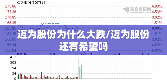 迈为股份为什么大跌/迈为股份还有希望吗