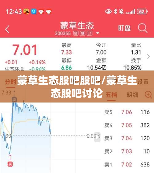 蒙草生态股吧股吧/蒙草生态股吧讨论