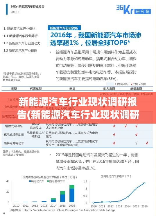 新能源汽车行业现状调研报告(新能源汽车行业现状调研报告怎么写)