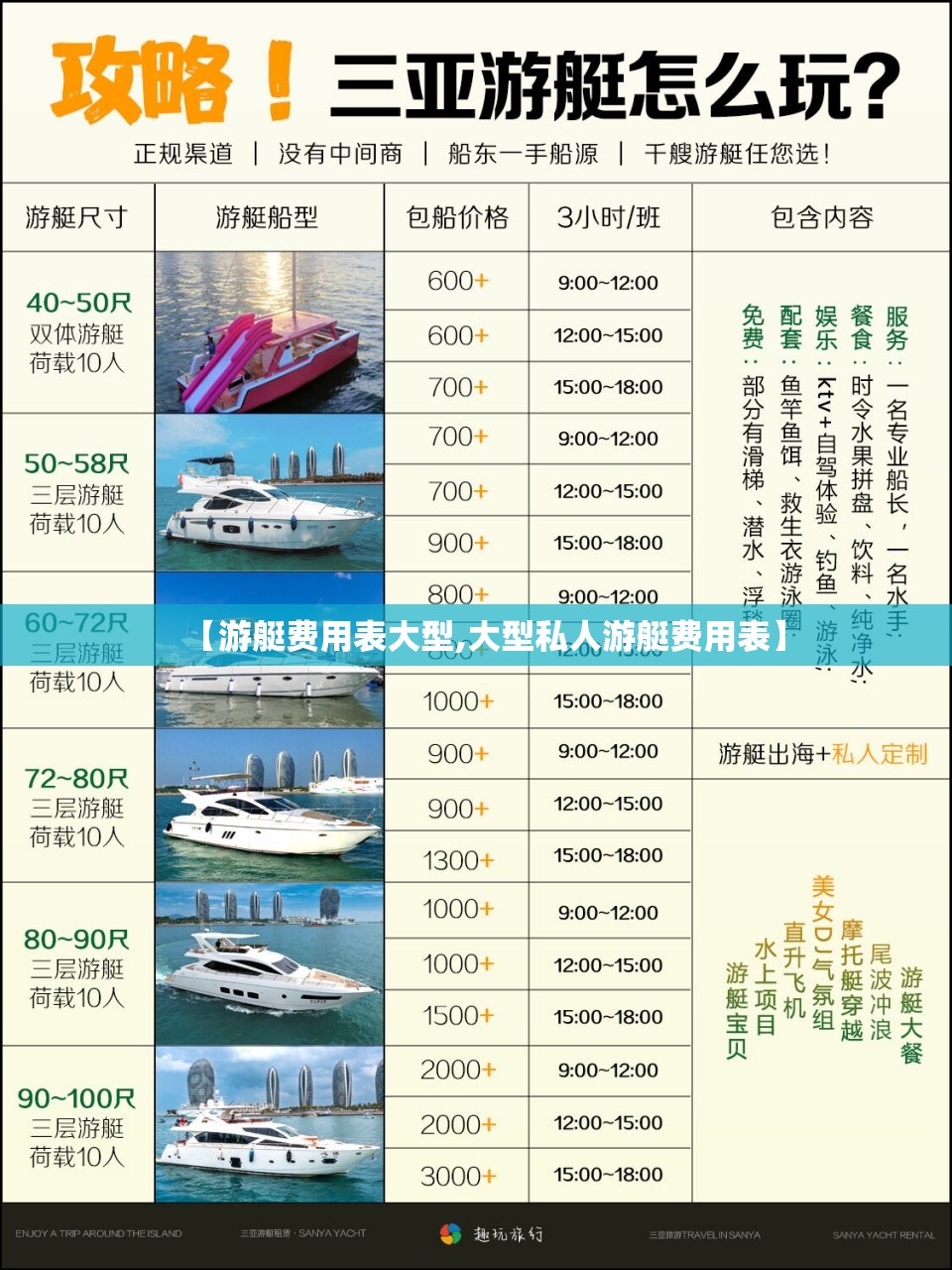 【游艇费用表大型,大型私人游艇费用表】 【游艇费用表大型,大型私人游艇费用表】