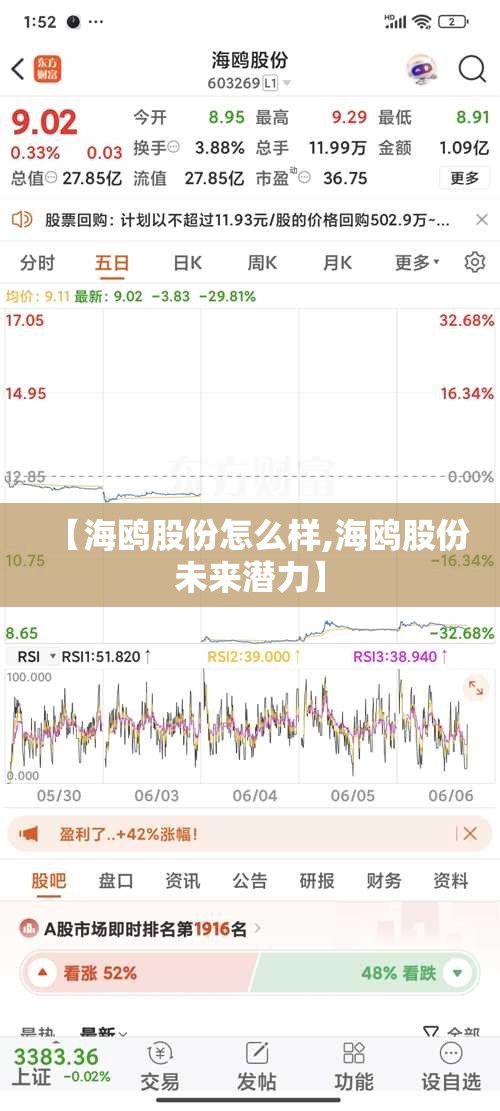 【海鸥股份怎么样,海鸥股份未来潜力】