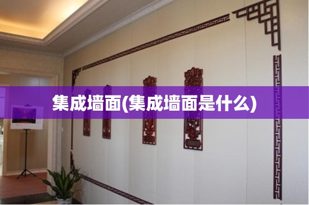 集成墙面(集成墙面是什么) 集成墙面(集成墙面是什么)